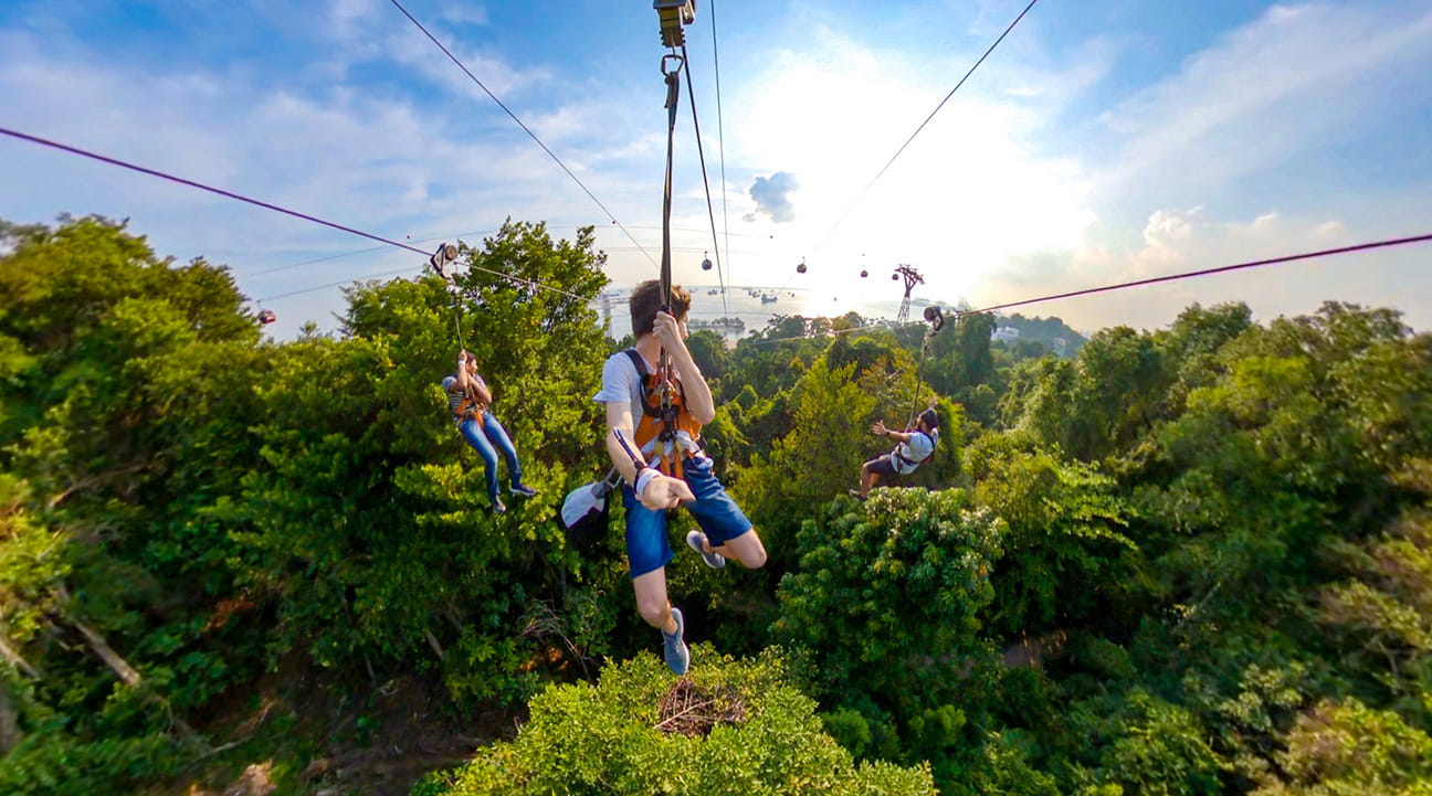 A Mega-Fun Zipline