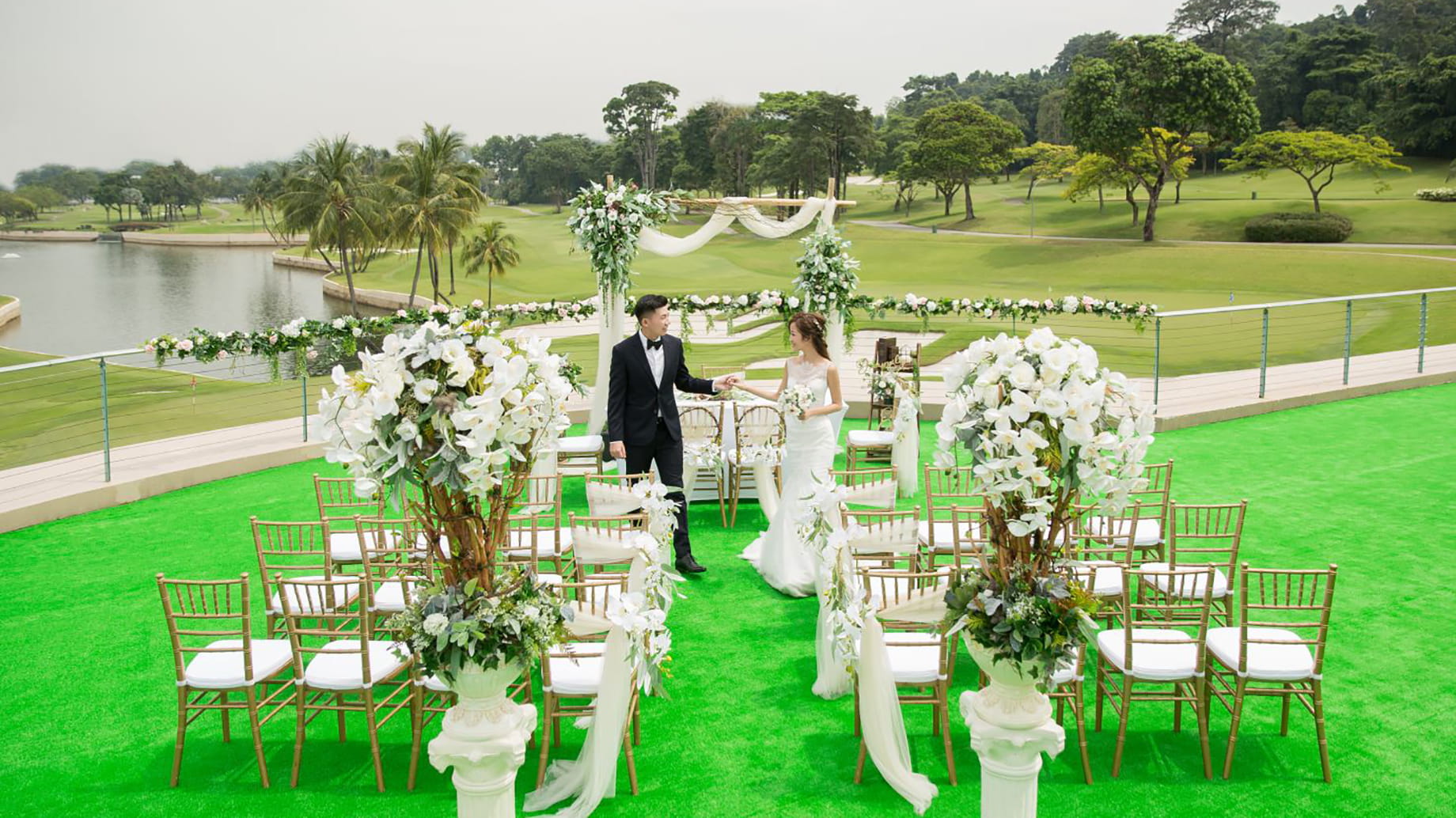 8 awesome wedding themes for your nuptials on Sentosa 